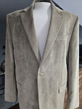 Ralph Lauren Light Taupe Corduroy Sport Coat